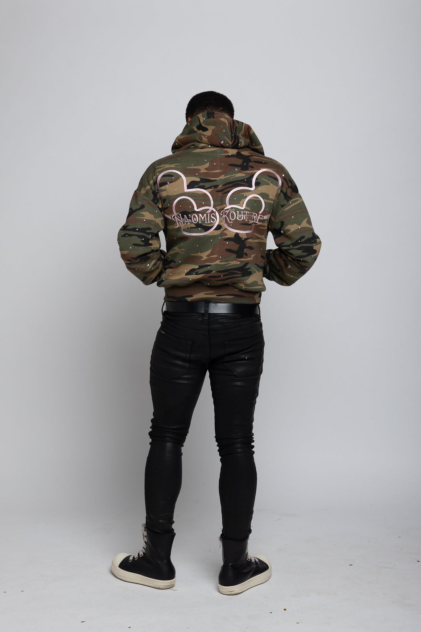 Camo and Pink Men’s Hoodie